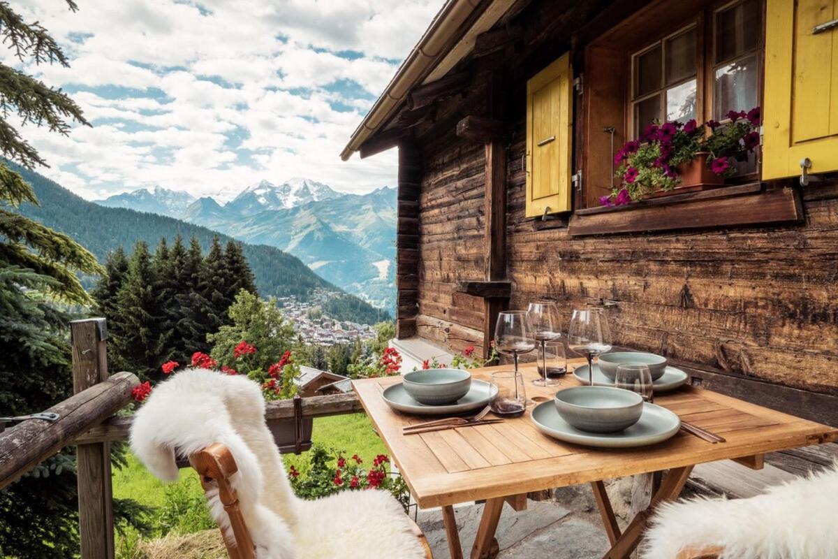 Cosy Chalet With Panoramic Views In Verbier ξενώνας Εξωτερικό φωτογραφία